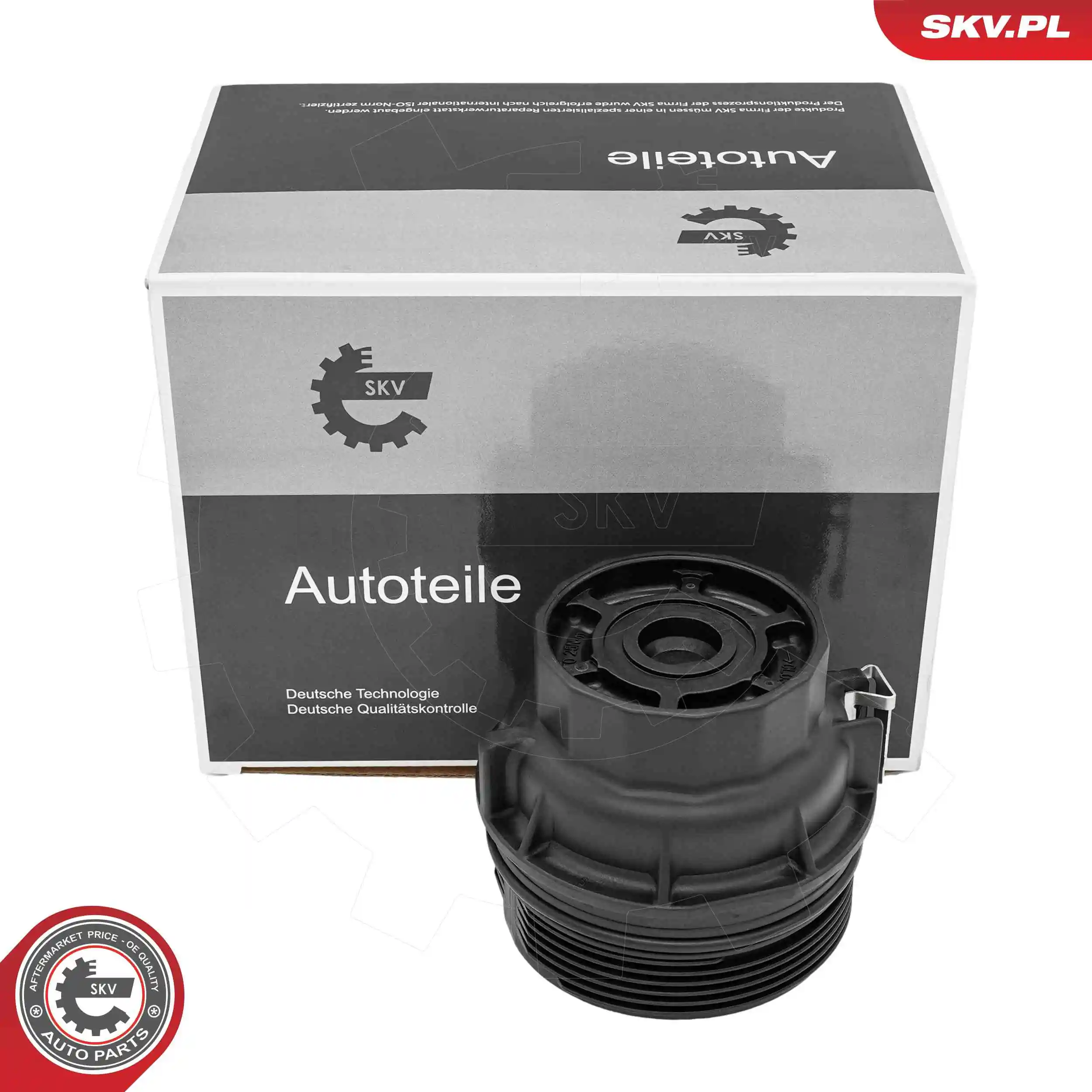 Cap, oil filter housing